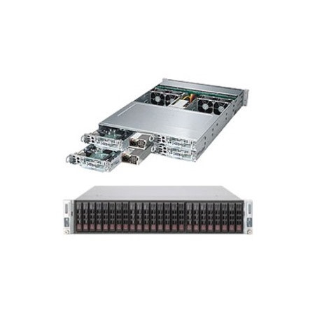 Supermicro SuperServer SYS-2027PR-HTFR Server Barebone System - 2U Rack-mountable - Socket R LGA-2011 - 2 x Processor Support