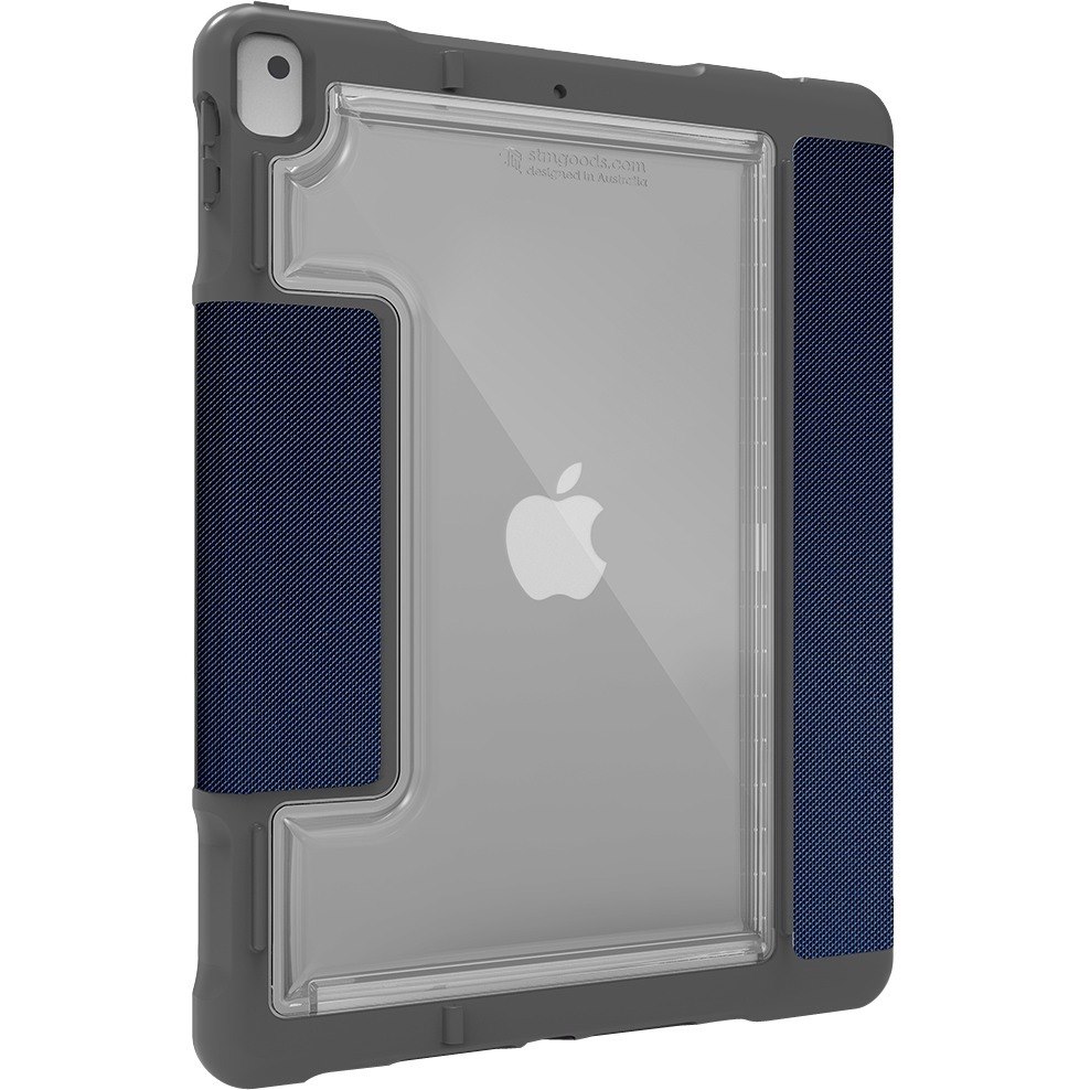 STM Goods Dux Plus Duo Carrying Case (Folio) for 10.2" Apple iPad (7th Generation), iPad (8th Generation), iPad (9th Generation) iPad - Midnight Blue