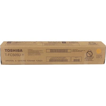 Toshiba Original High Yield Laser Toner Cartridge - Yellow - 1 Each