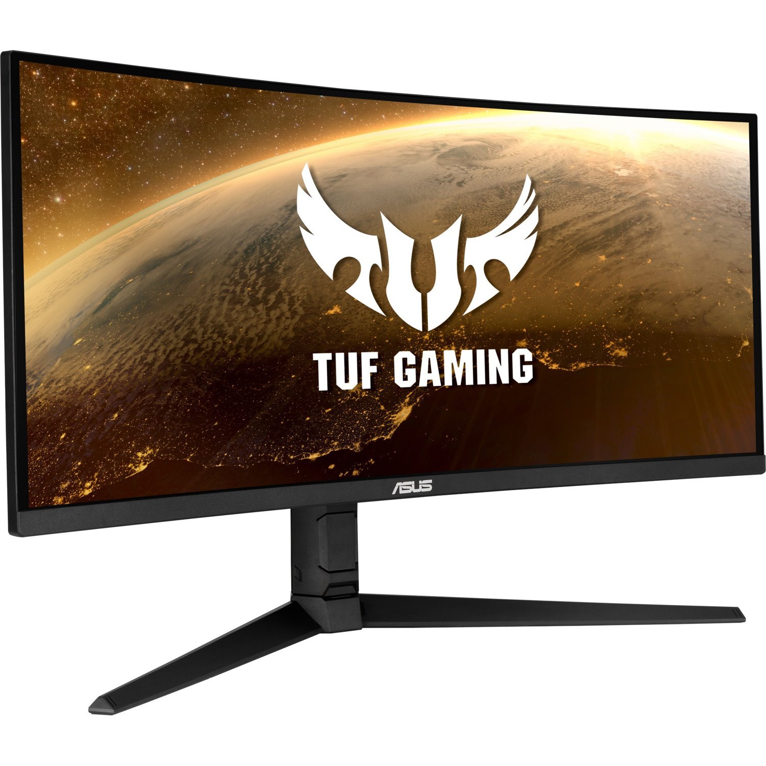 TUF VG34VQL1B 34" Class WQHD Curved Screen Gaming LCD Monitor - 21:9 - Black