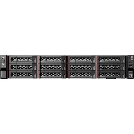 Lenovo ThinkSystem SR550 7X04A079AU 2U Rack Server - 1 Xeon Silver 4210 2.20 GHz - 16 GB RAM - Serial ATA/600, 12Gb/s SAS Controller