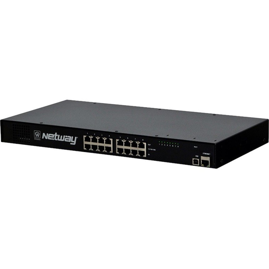 Altronix 8-Port Managed Hi-PoE Midspan Injector