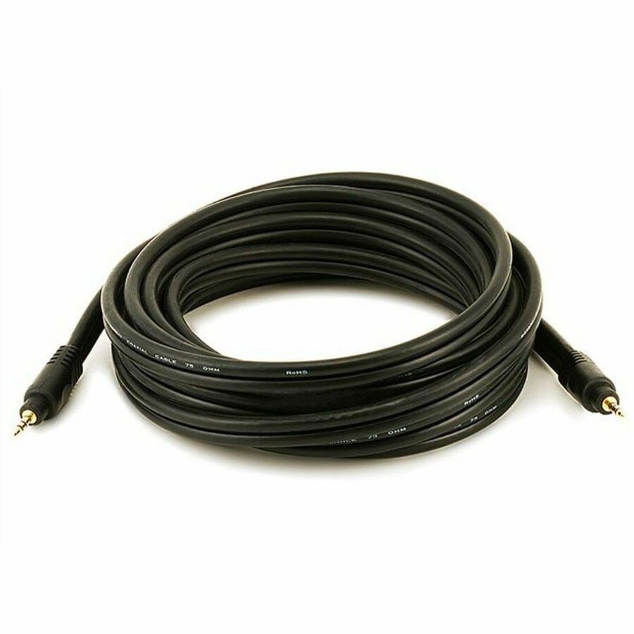 Monoprice Stereo M To Stereo M Cable 15FT - Black