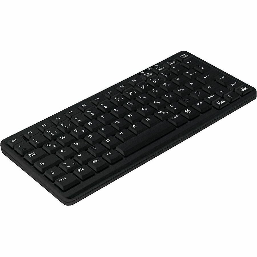 Active Key Keyboard - Cable Connectivity - USB 1.1 Interface - English (US) - Black