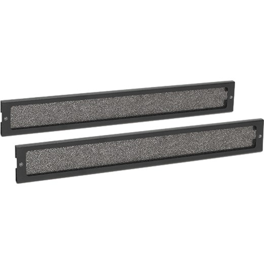 APC NetShelter CX, Mini, Dust Filter Pack, 18U and 24U, Includes 2 Small Filters, Black