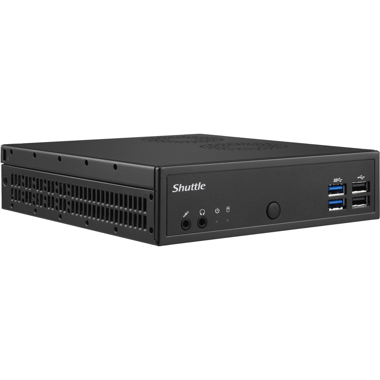 Shuttle XPC slim DH02U3 Barebone System - Slim PC - Core i3 7th Gen i3-7100U 2.40 GHz