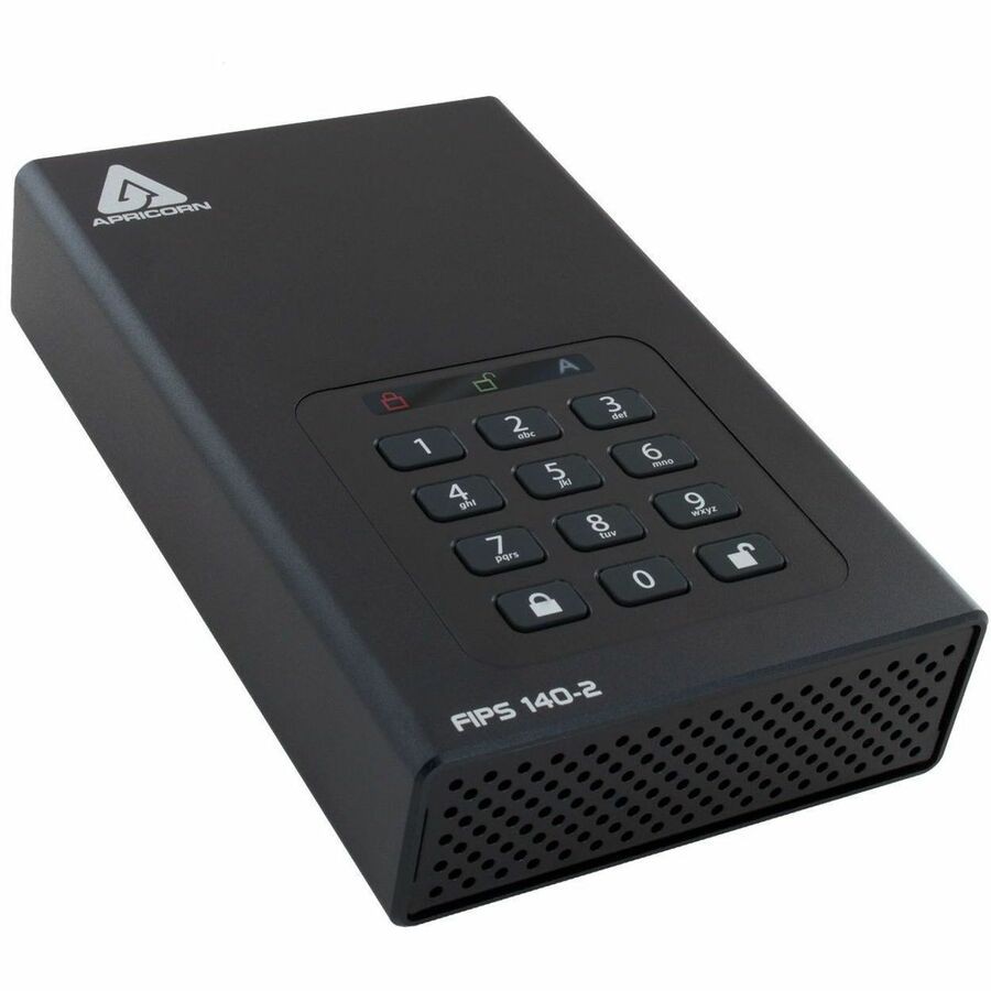Apricorn Aegis Padlock DT 24 TB Desktop Hard Drive - 3.5" External - TAA Compliant