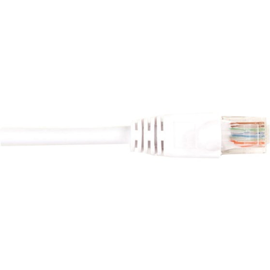 Black Box CAT6 Value Line Patch Cable, Stranded, White, 5-ft. (1.5-m), 25-Pack