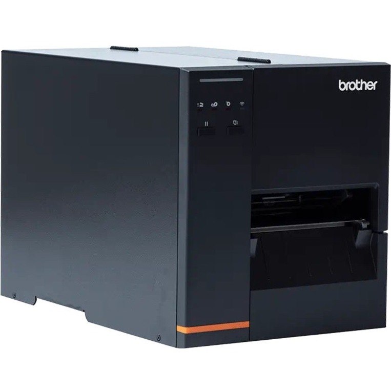 Brother TJ-4020TN Industrial Direct Thermal/Thermal Transfer Printer - Monochrome - Label Print - Fast Ethernet - USB - USB Host - Serial