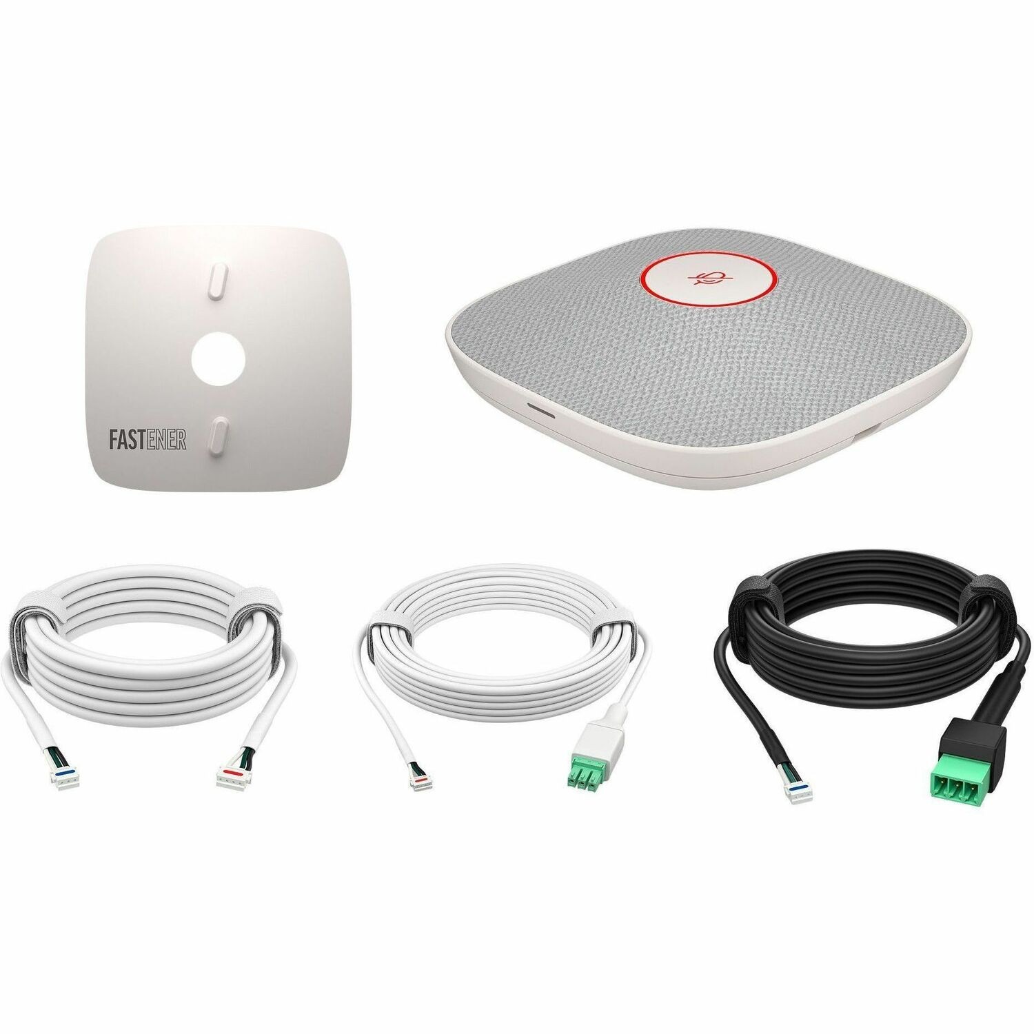 Poly Studio A2 Wired Microphone for Meeting Room, Conference Room - White - TAA Compliant