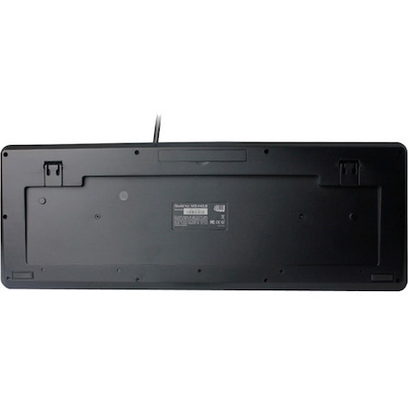 Adesso SlimTouch AKB-440UB Keyboard - Cable Connectivity - USB Interface - TouchPad - English, French, English (US) - Black