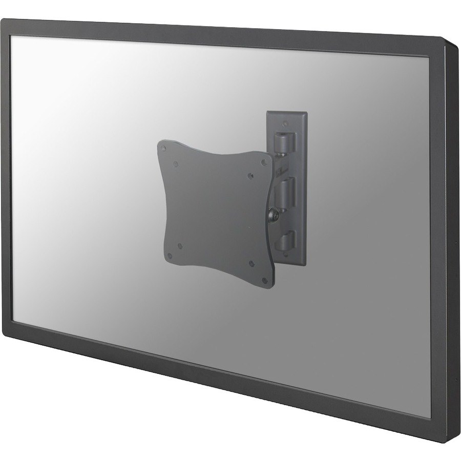 Newstar TV/Monitor Wall Mount (2 pivots & tilt) for 10"-27" Screen - Silver