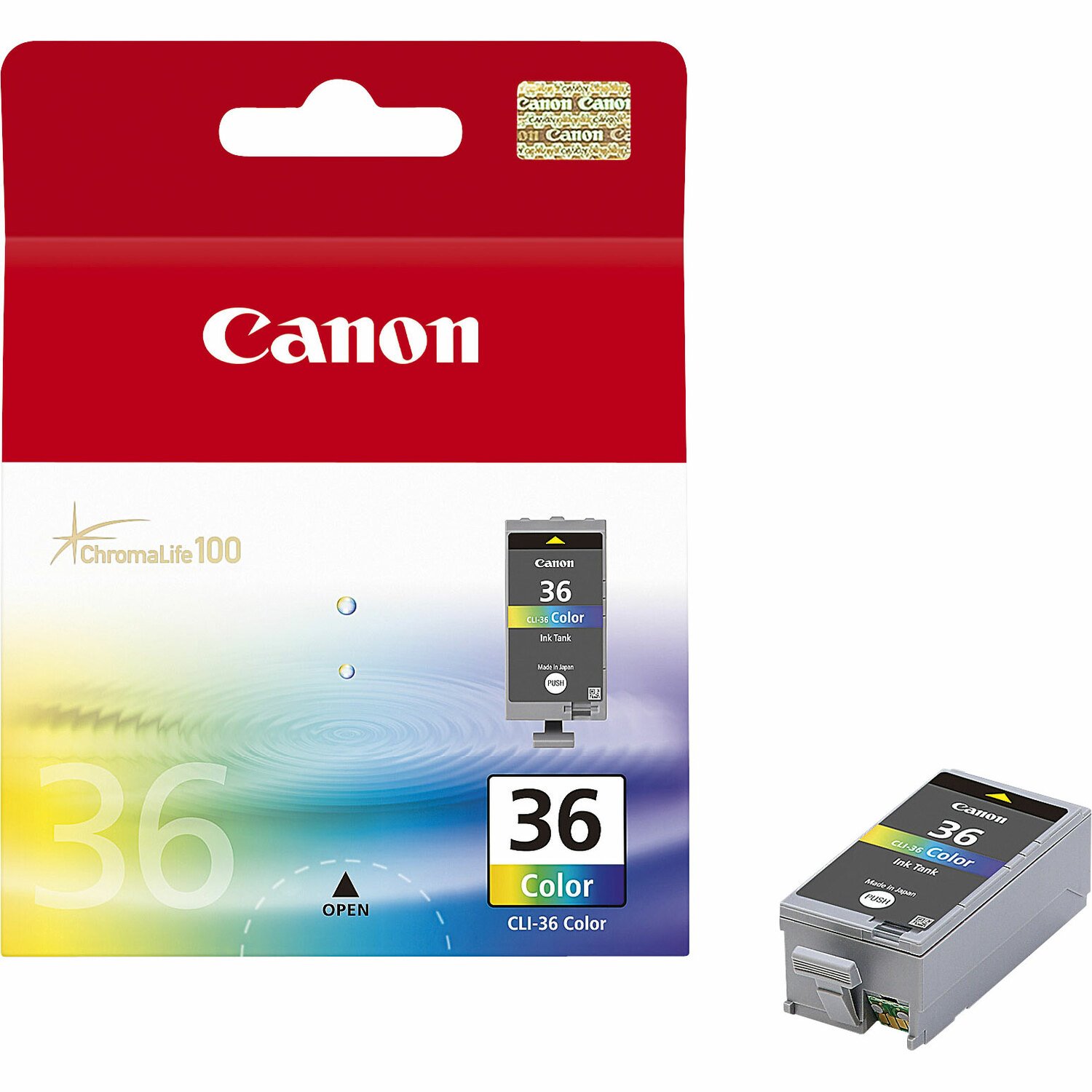 Canon CLI-36 Original Inkjet Ink Cartridge - Colour - 2 / Pack