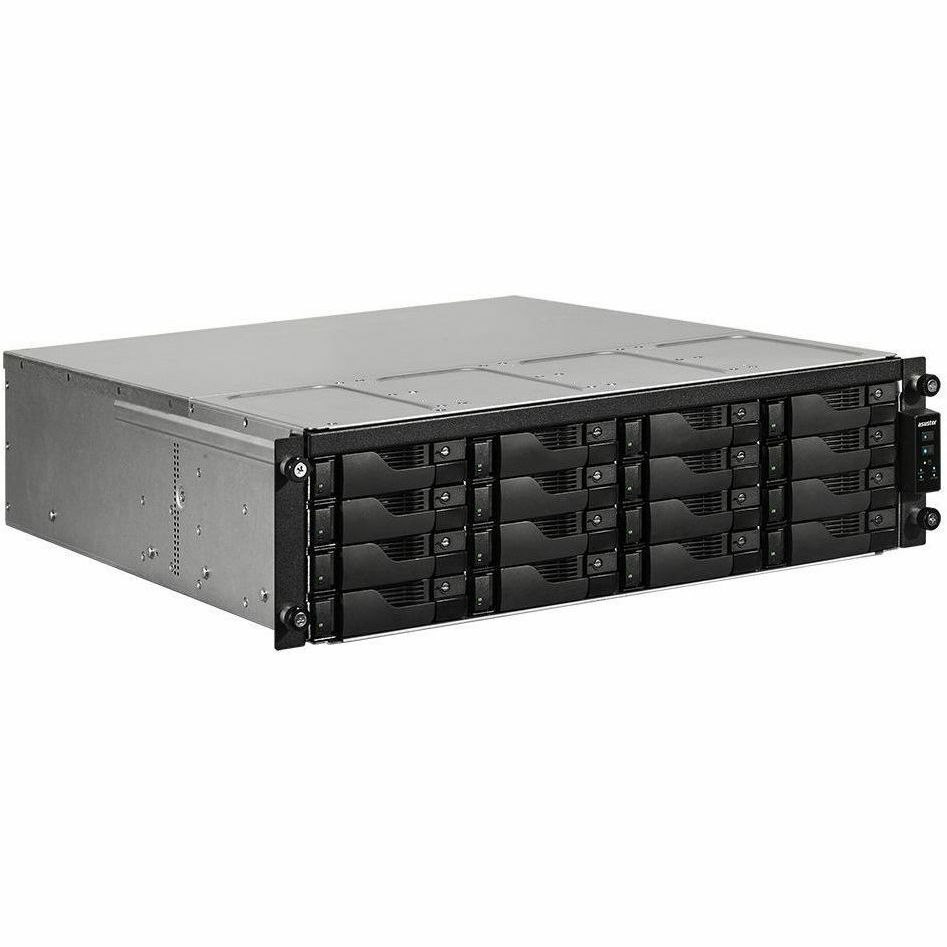 Asustor 16-Bay Nas(No Disk), Xeon E-2224 3.4GHz, 8GB, M.2(2), GbE(4), PCIe, 2Ru, 5YR