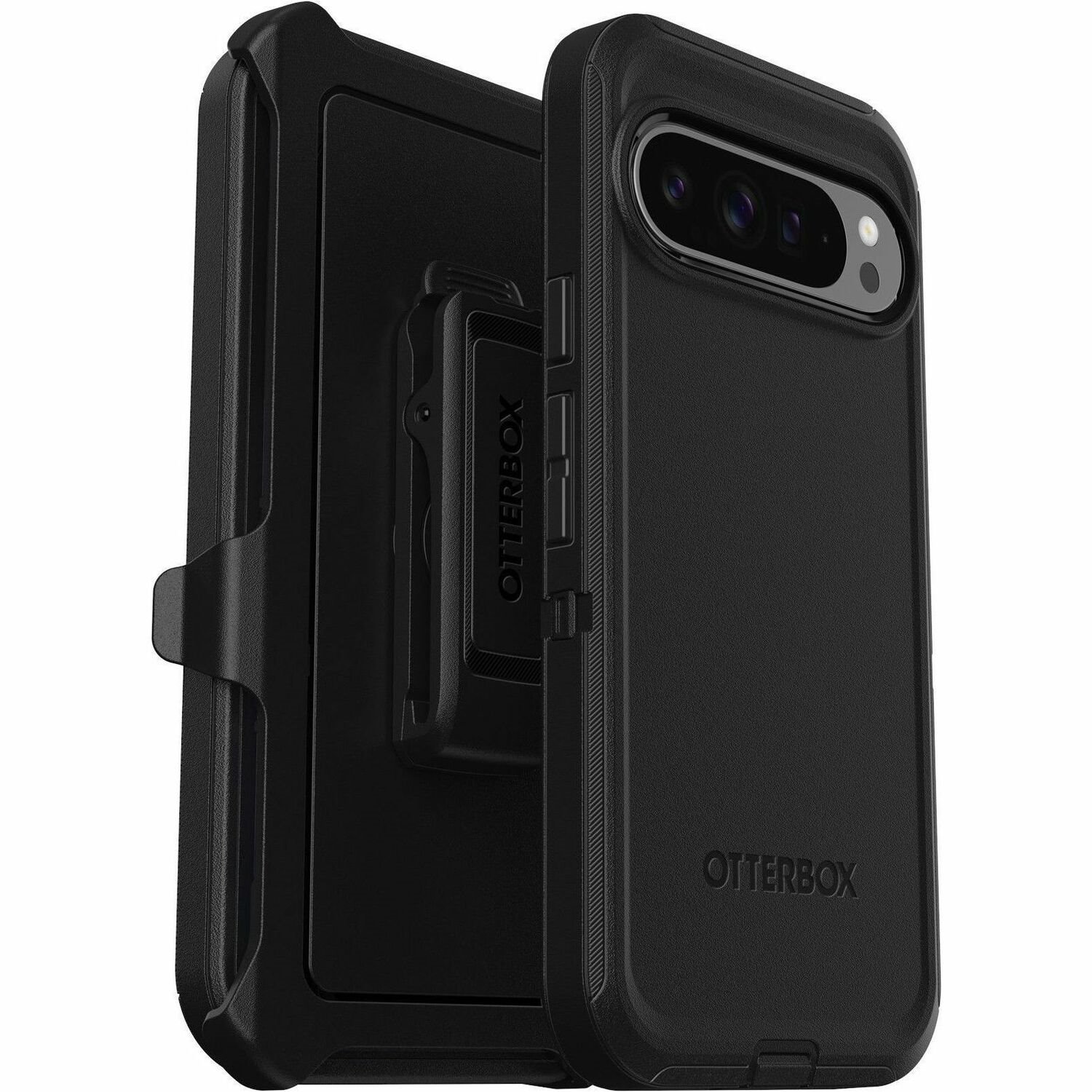 OtterBox Defender Carrying Case Google Pixel 9 Pro XL Smartphone - Black