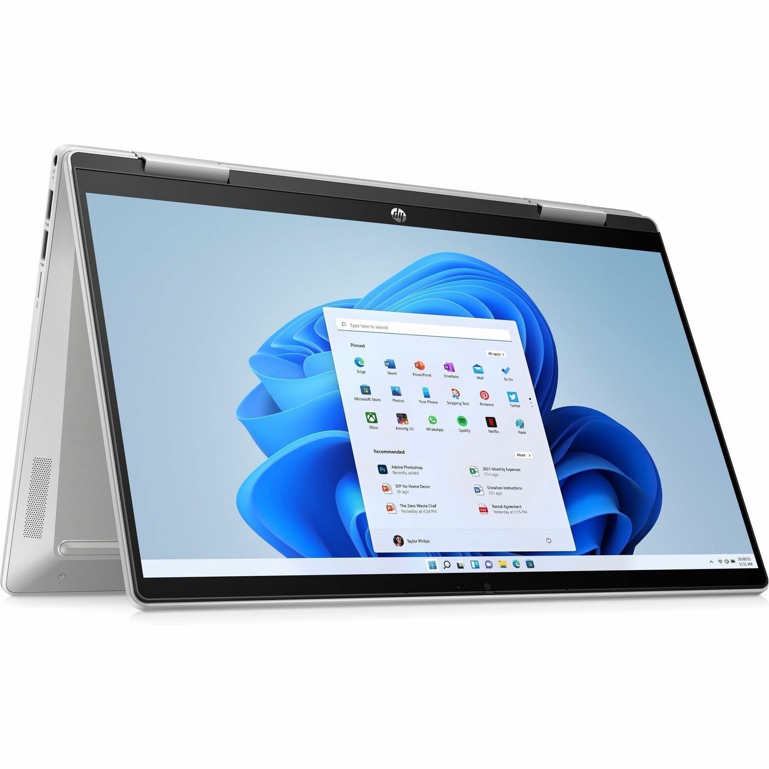 HP Pavilion x360 14-ek1000 14-ek1125TU 14" Touchscreen Convertible 2 in 1 Notebook - Full HD - Intel Core i7 13th Gen i7-1355U - 16 GB - 512 GB SSD - Natural Silver