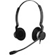 Jabra BIZ 2300 QD Wired Over-the-head Stereo Headset - Black