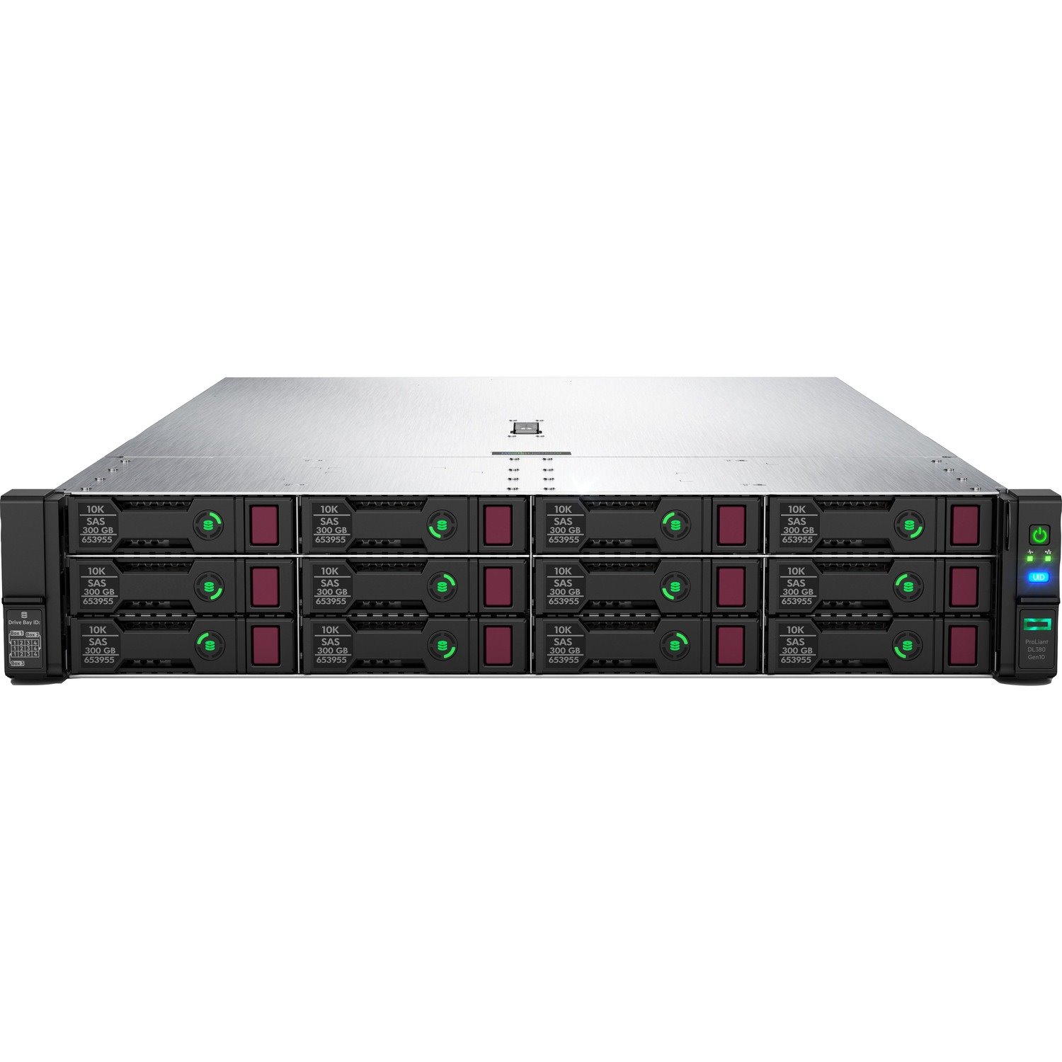 HPE ProLiant DL380 G10 2U Rack Server - 1 x Intel Xeon Gold 5220 2.20 GHz - 32 GB RAM - Serial ATA/600, 12Gb/s SAS Controller