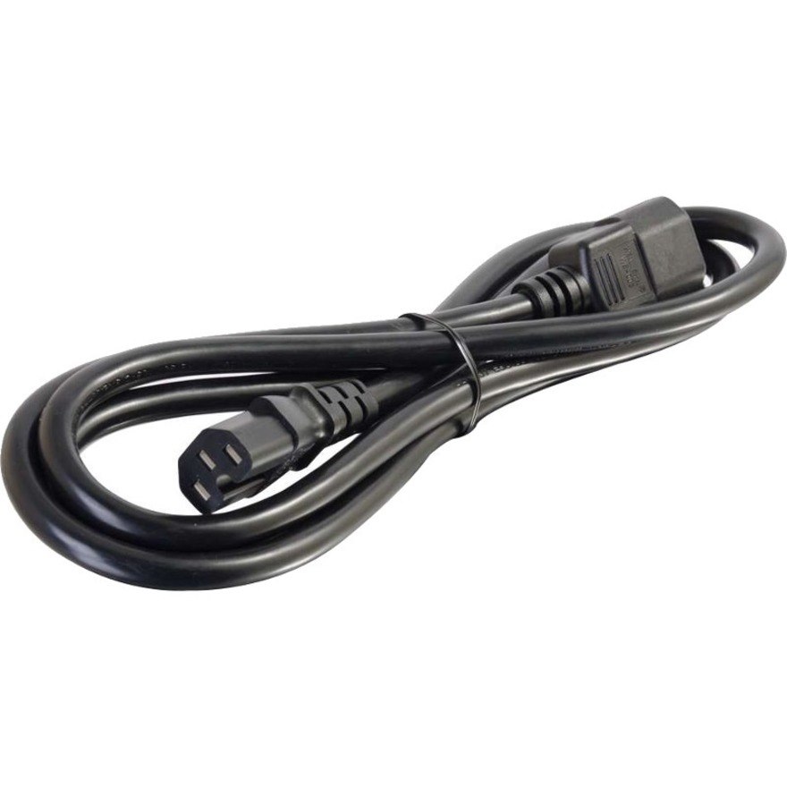 C2G 6ft 14AWG 250 Volt Power Cord (IEC C14 to IEC C15)