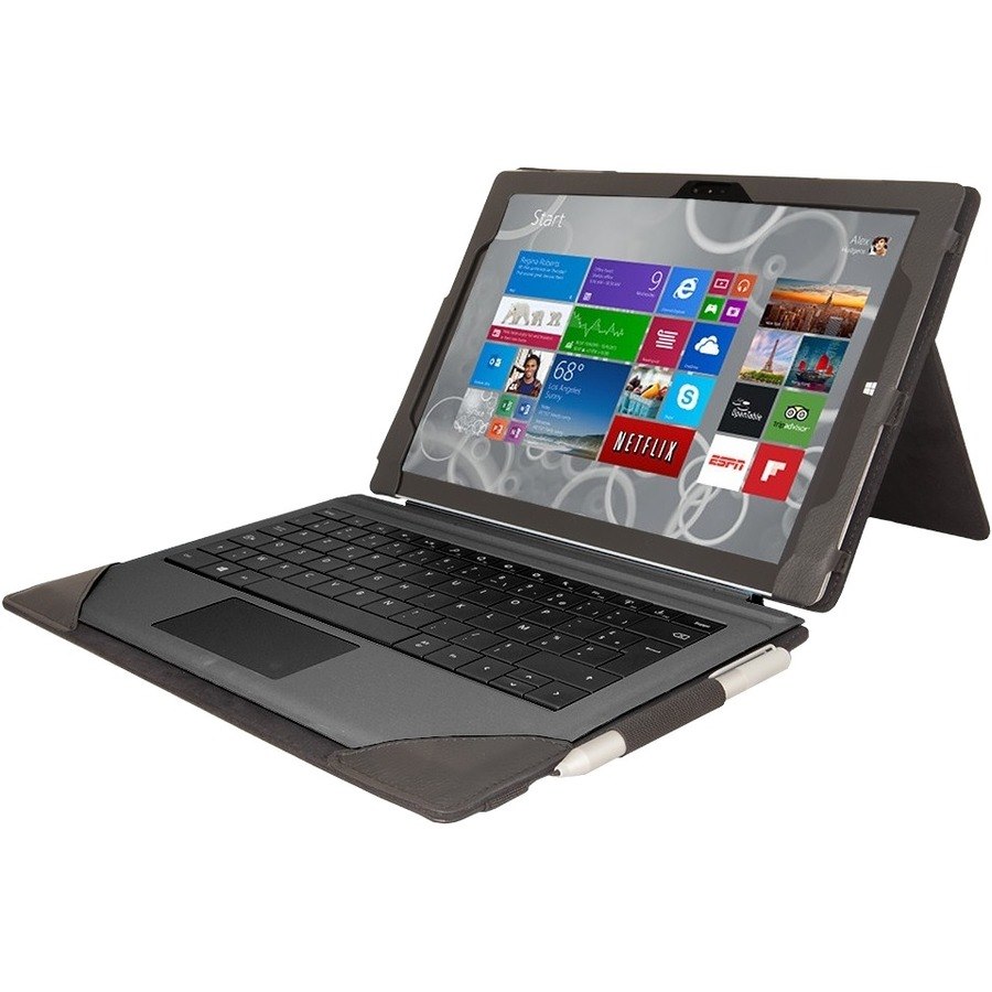 Urban Factory Elegant Folio Carrying Case (Folio) Tablet - Black