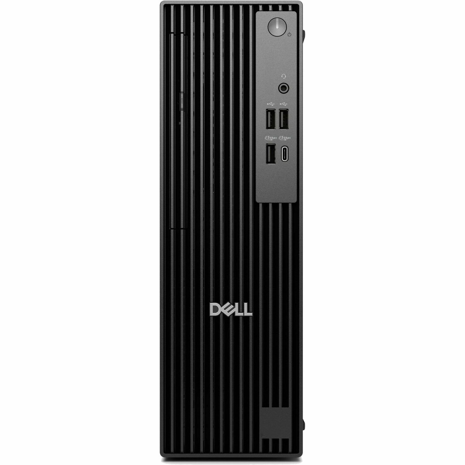 Dell Pro QCS1250 Desktop Computer - Intel Core Ultra 5 235 - vPro Technology - 16 GB - 512 GB SSD - Slim PC - Standard Black