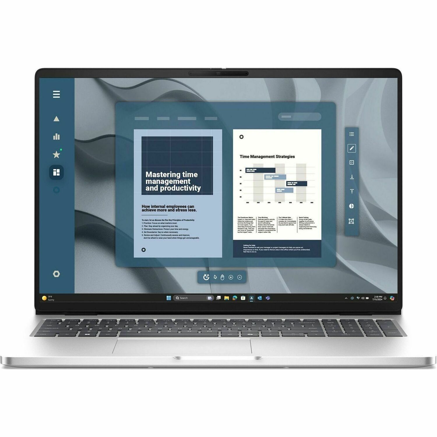 Dell Pro 16 PC16255 40.6 cm (16") Notebook - Full HD Plus - 60 Hz - AMD Ryzen 5 PRO 230 - 16 GB - 512 GB SSD - English (UK) Keyboard - Magnetite