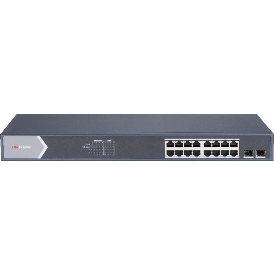 Hikvision 16 Port Gigabit Smart PoE Switch