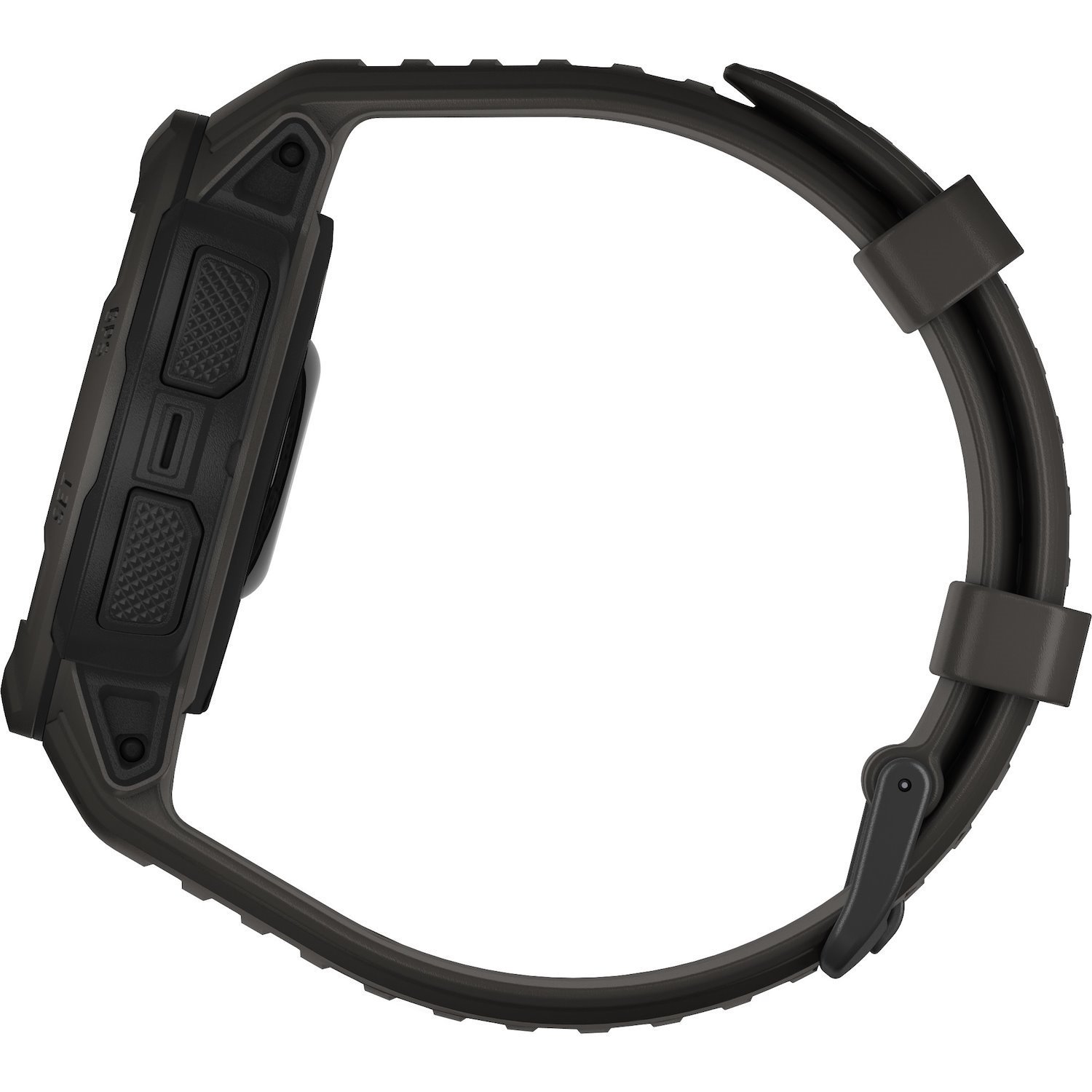 Garmin Instinct 2 Smart Watch - Graphite Body Color - Fiber Reinforced Polymer Case Material - Silicone Band Material