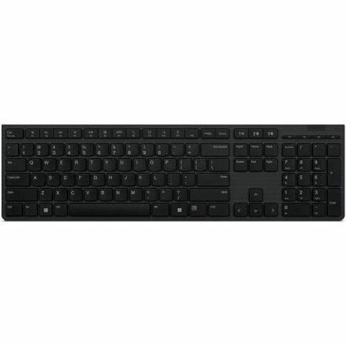 Lenovo Professional Wireless Rechargeable Keyboard Uk English