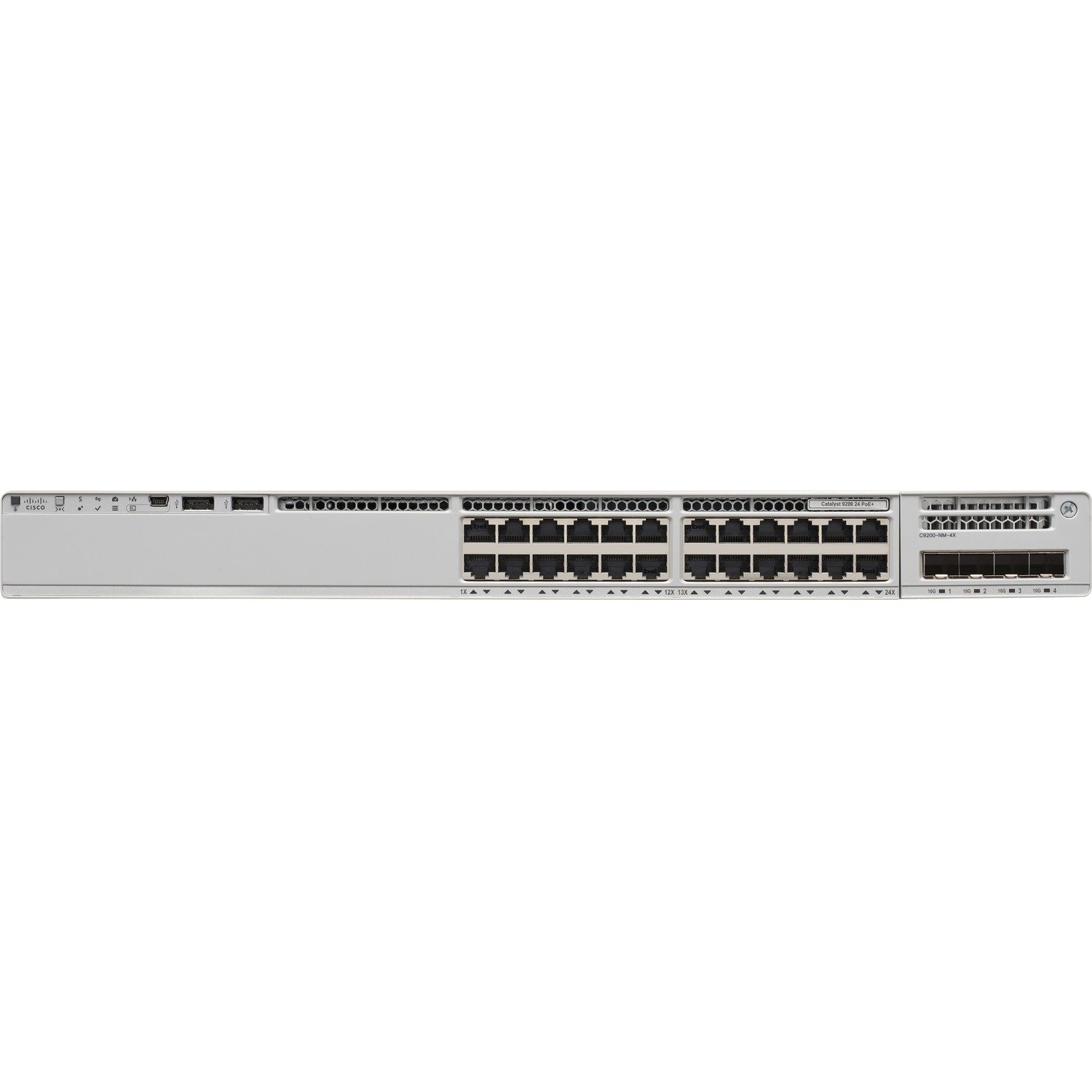 Cisco Catalyst 9200 C9200-24P 24 Ports Manageable Ethernet Switch - Refurbished