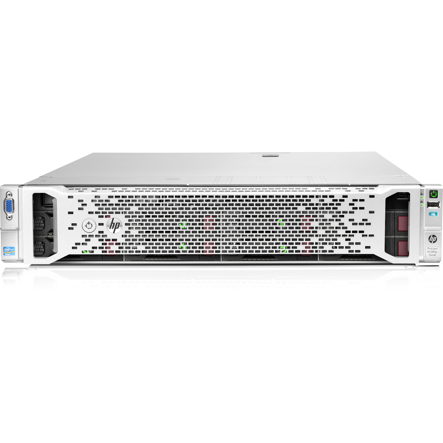 HPE Sourcing ProLiant DL380p G8 2U Rack Server - 1 x Intel Xeon E5-2630 v2 2.60 GHz - 16 GB RAM - Serial ATA/600, 6Gb/s SAS Controller