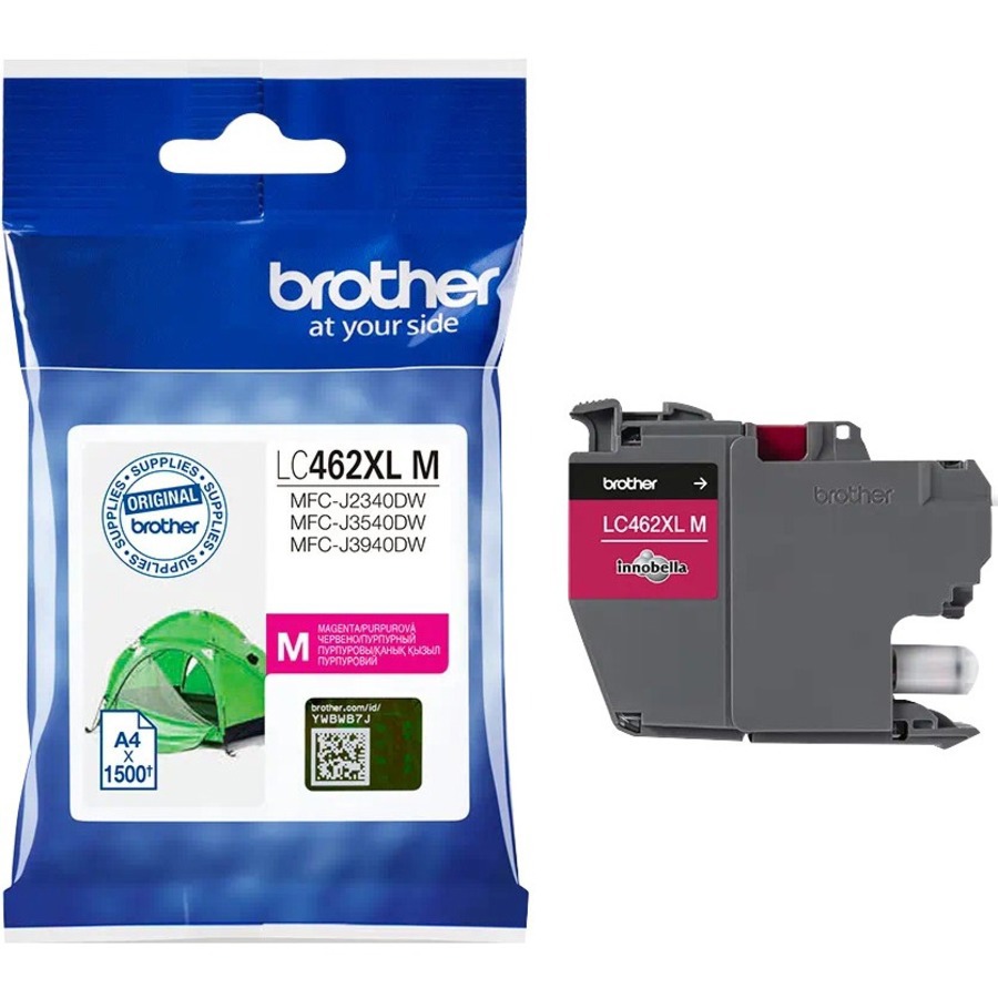 Brother LC462XLM Original High (XL) Yield Inkjet Ink Cartridge - Single Pack - Magenta - 1 Piece