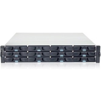 Infortrend EonNAS 3012RC1 (Gen2) 12 x Total Bays SAN/NAS Storage System Celeron Dual-core (2 Core) - 8 GB RAM - DDR3 SDRAM - 2U Rack-mountable