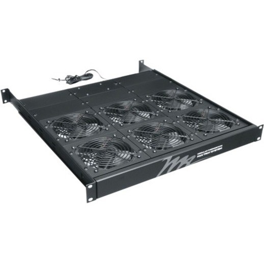 Middle Atlantic 1RU Fan Tray - 6 Fans - 414 CFM