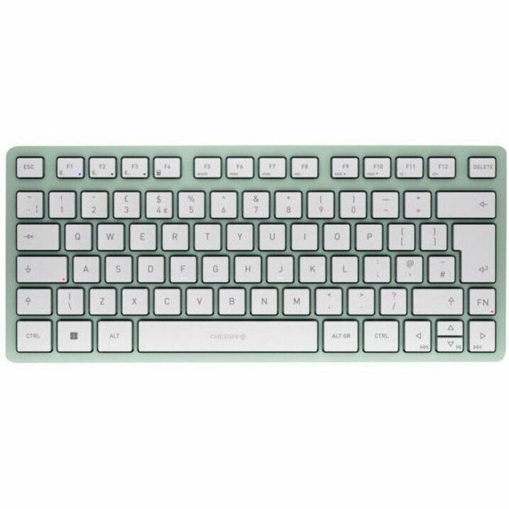 CHERRY KW 7100 Keyboard - Wireless Connectivity - English (UK) - Agave Green