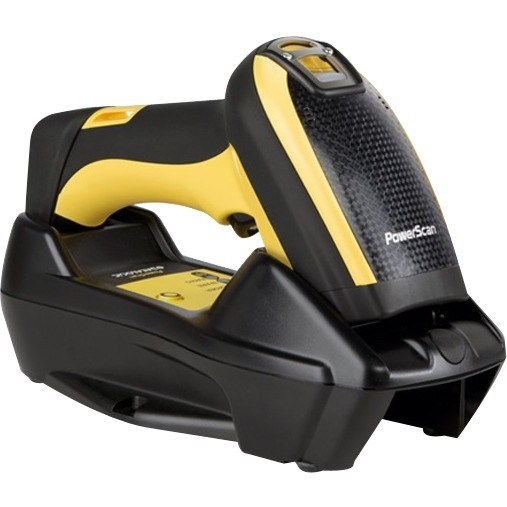 Datalogic PowerScan PBT9501 Handheld Barcode Scanner Kit - Wireless Connectivity - Yellow