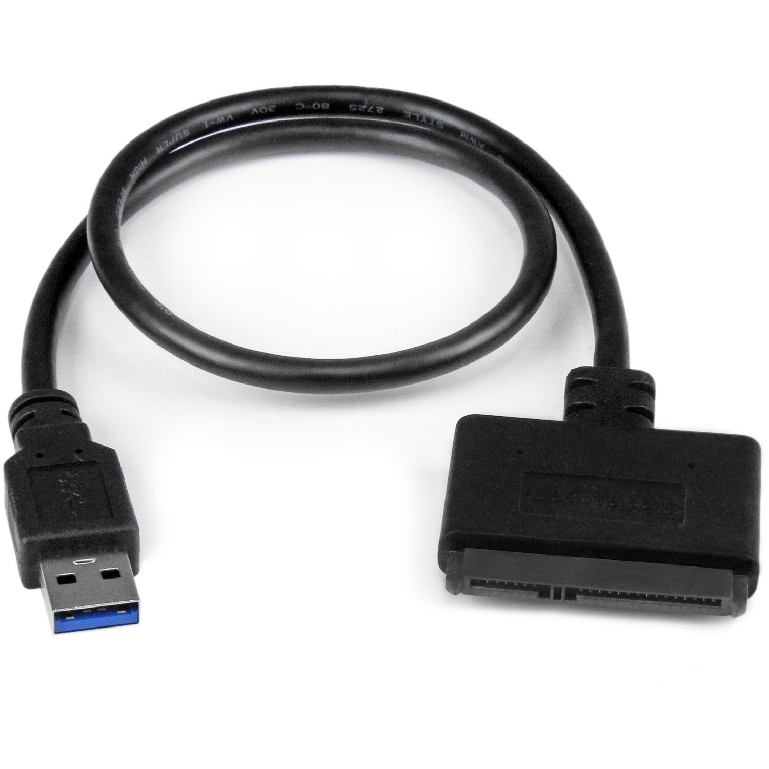 StarTech.com SATA to USB Cable USB 3.0 UASP - 2.5 SATA SSD / HDD - Hard Drive USB Adapter Cable - Hard Drive Transfer Cable