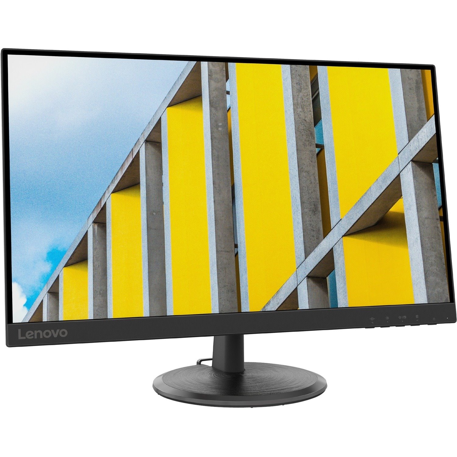 Lenovo D27-30 27" Class Full HD LCD Monitor - 16:9 - Raven Black