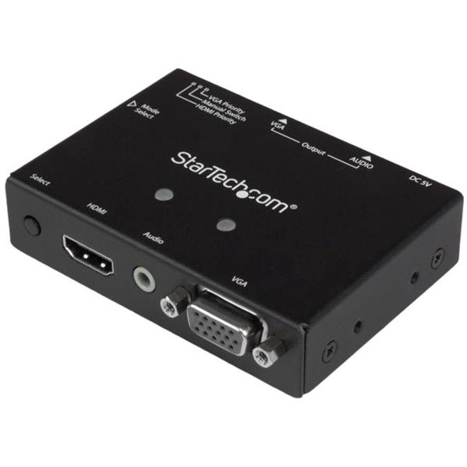 StarTech.com Audio/Video Switchbox - Cable - TAA Compliant