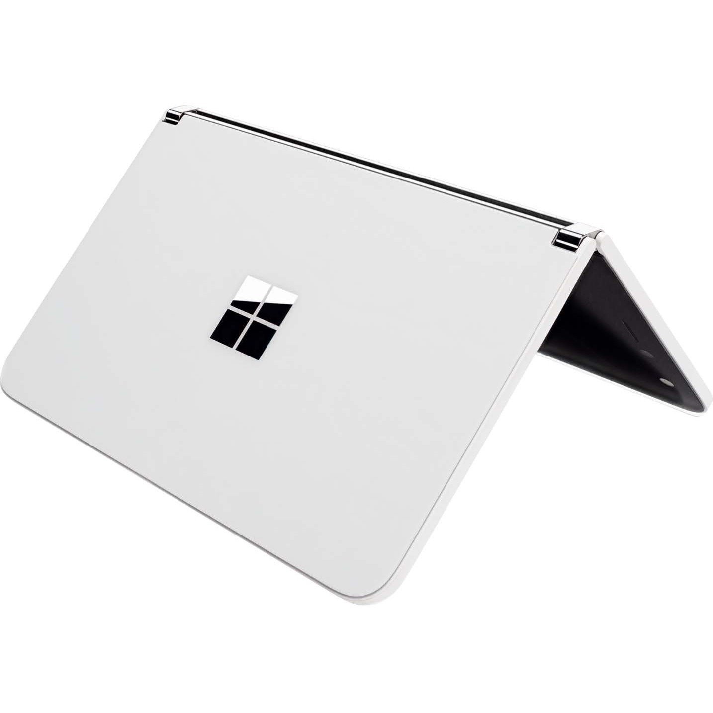 Microsoft Surface Duo 256 GB Smartphone - 8.1" Flexible Folding Screen AMOLED 2700 x 1800 - Kryo 485Single-core (1 Core) 2.84 GHz + Kryo 485 Triple-core (3 Core) 2.42 GHz + Kryo 485 Quad-core (4 Core) 1.78 GHz - 6 GB RAM - Android 10 - 4G - Glacier