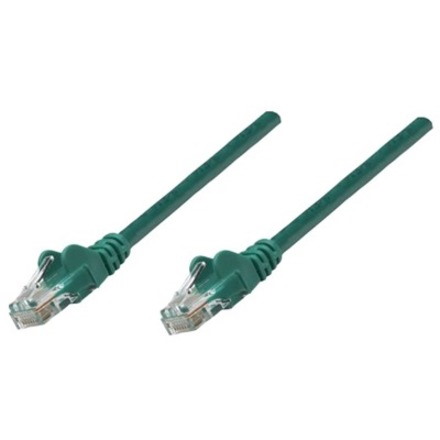 Network Patch Cable, Cat6, 0.25m, Green, Copper, U/UTP, PVC, RJ45, Gold Plated Contacts, Snagless, Booted, Lifetime Warranty, Polybag