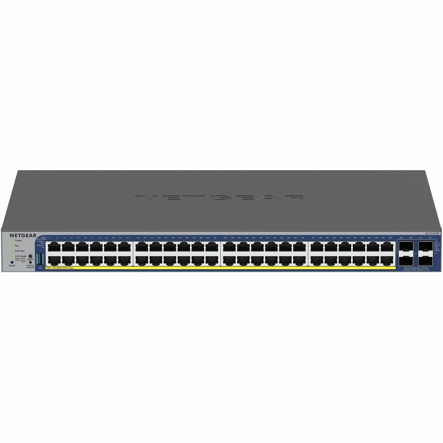 Netgear Gigabit PoE+ Smart Switches with 4 Dedicated 10G SFP+ Ports