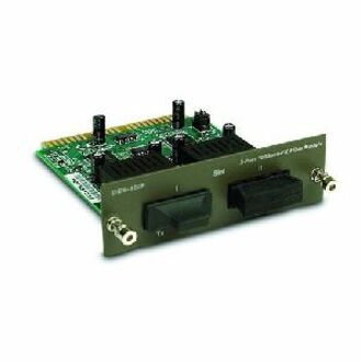 D-Link DES-102F Expansion Module - 2 x SC 100Base-FX Auto-negotiation LAN