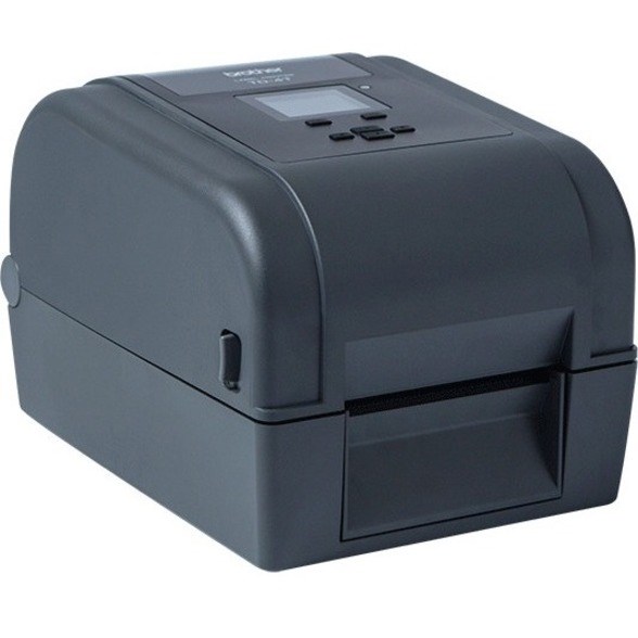 Brother Td-4750tnwb Desktop Direct Thermal/Thermal Transfer Printer - Monochrome - Label Print - USB - Serial - Bluetooth - Wireless LAN