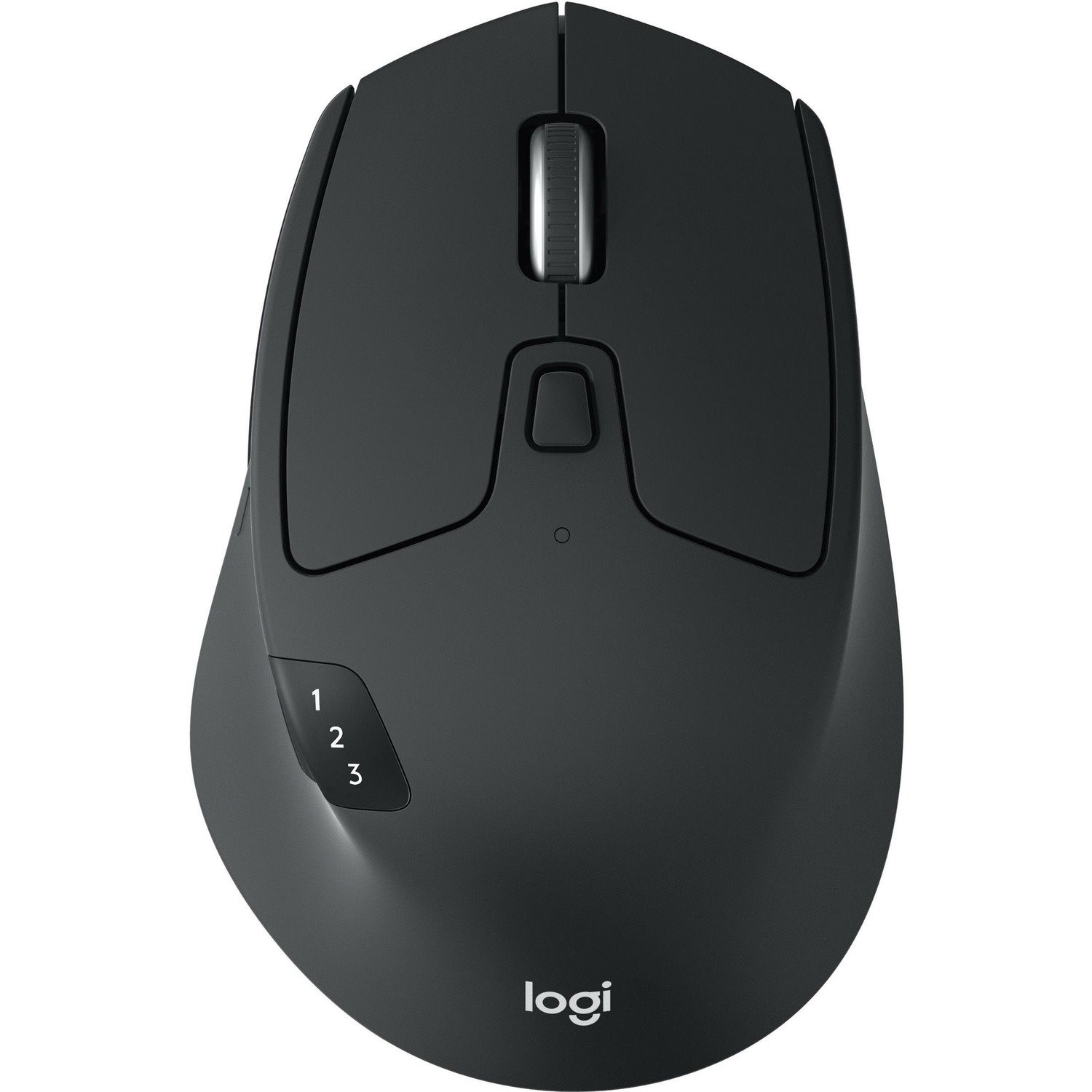 Logitech M720 Triathlon Multi-Device Wireless Mouse, Bluetooth, USB Unifying Receiver, 1000 DPI, 8 Buttons, Black