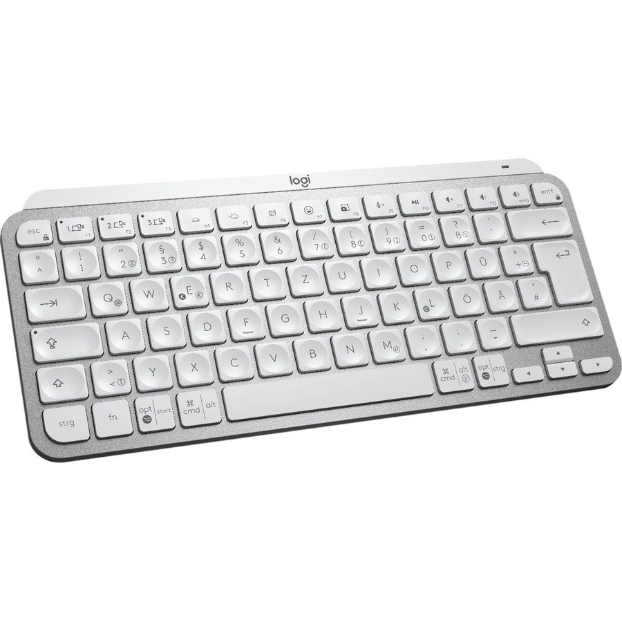Logitech MX Keys Mini for Mac Toetsenbord - Draadloos Verbinding - LED - Swiss - QWERTZ indeling - Grijs