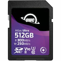 OWC Atlas Ultra 512 GB Class 10/UHS-II (U3) V90 SDXC - 1 - TAA Compliant