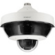 Wisenet PNM-9322VQP 2 Megapixel Outdoor Full HD Network Camera - Color - Dome - White