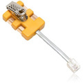 Fluke Networks 4-Wire In-Line Modular Adapter
