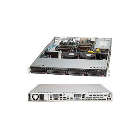 Supermicro SuperChassis 813T-600CB (Black)